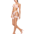 Stay Ups 15 Denier Lace, Pink