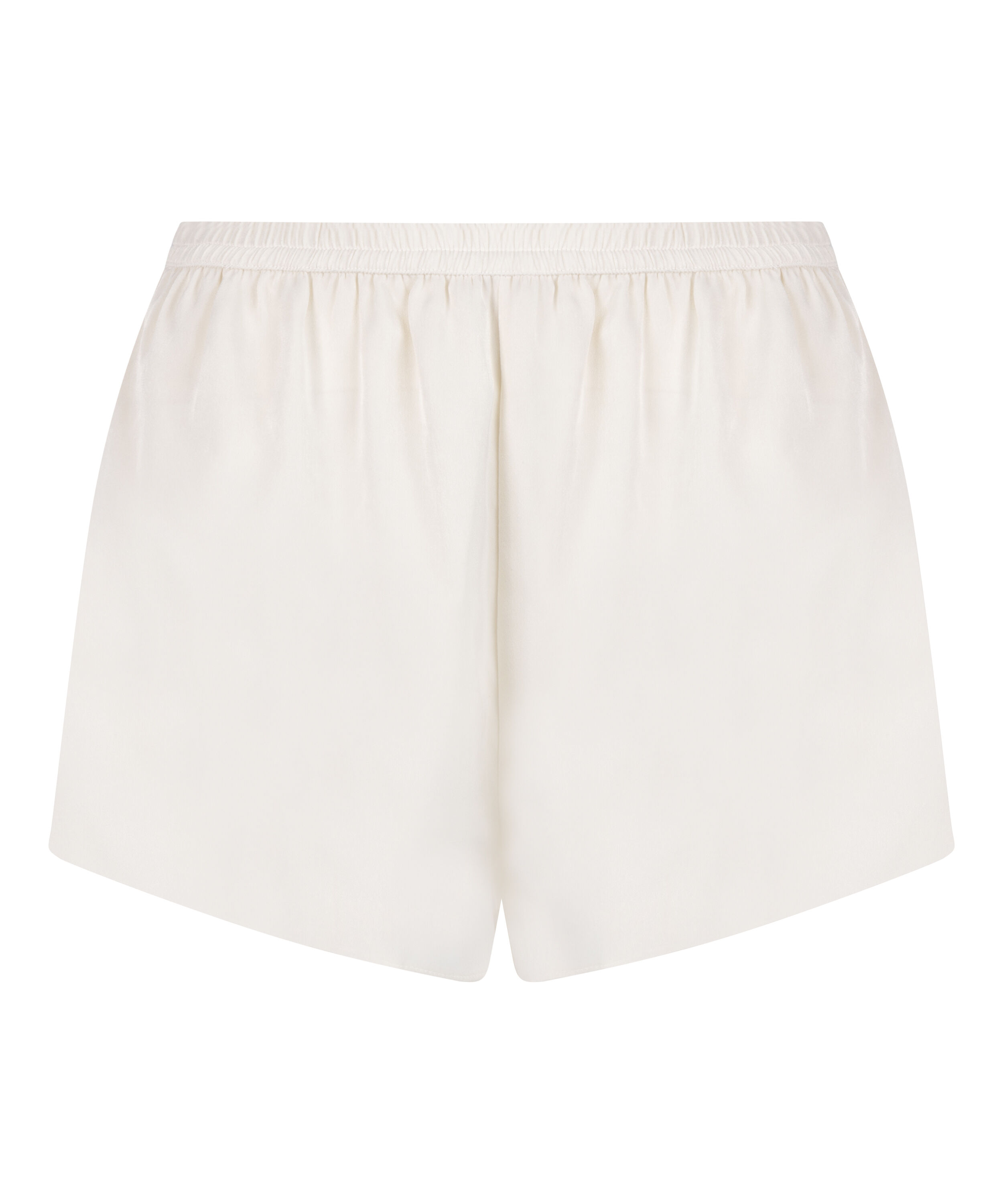 Short Satin Minimal, White