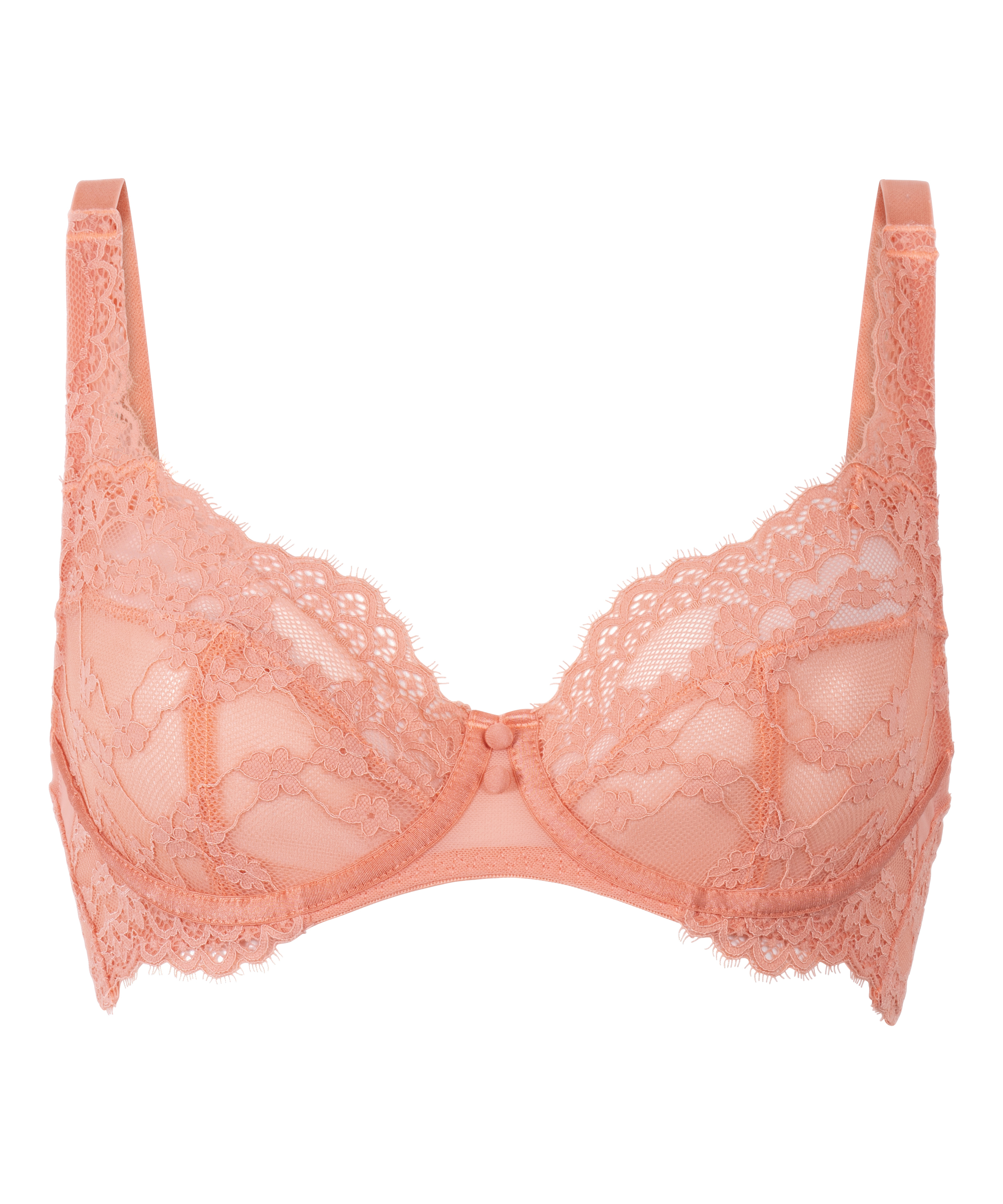 Daisy Non-Padded Underwired Bra, Pink, main