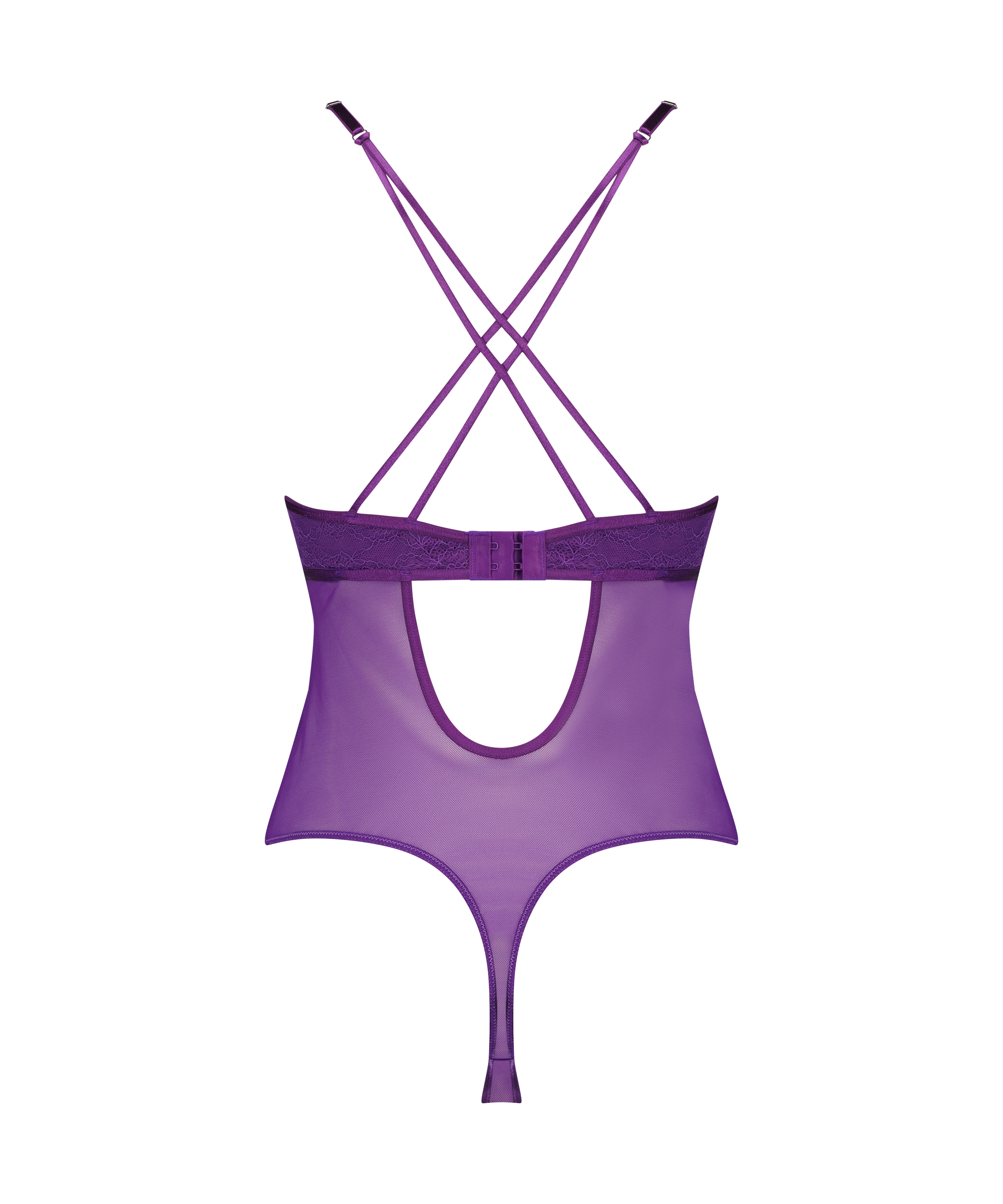 Isabelle Non-Padded Underwired Body, Purple, main