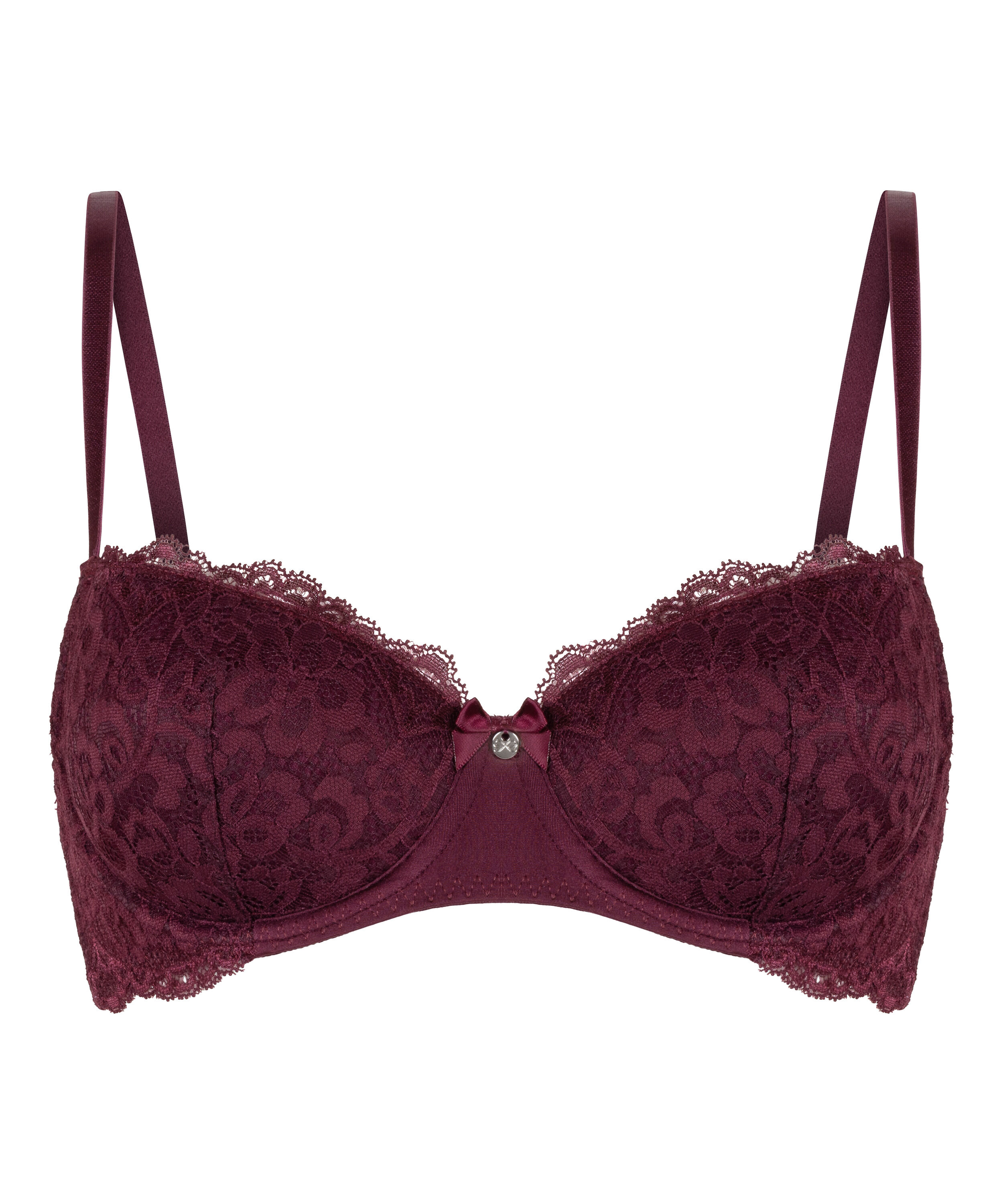 Marine Padded Underwired Bra, Purple