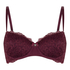 Marine Padded Underwired Bra, Purple
