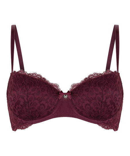 Marine Padded Underwired Bra, Purple
