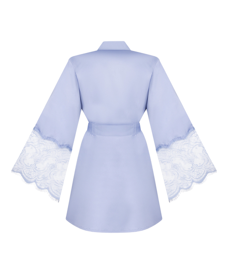 Satin Kimono, Purple