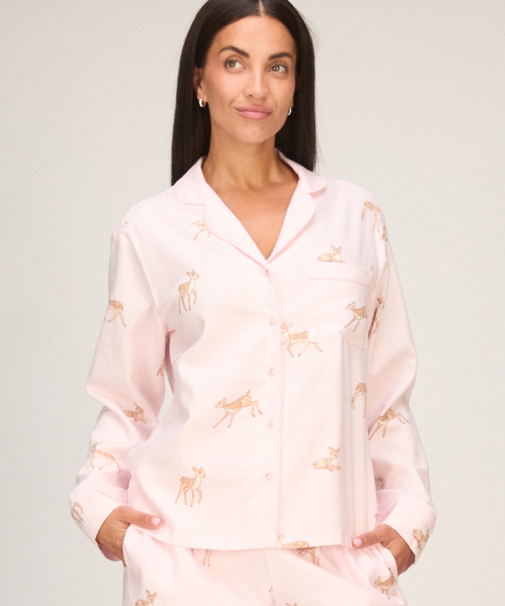 Jacket Longsleeve Woven, Pink, main