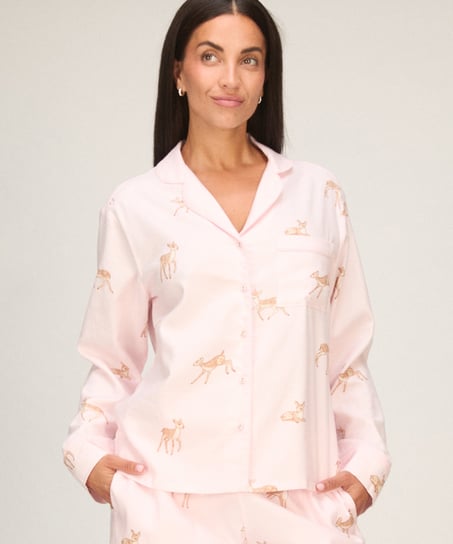 Jacket Longsleeve Woven, Pink