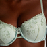 Lillia Padded Underwired Bra, Green