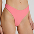 Highleg Bikini Bottom Luxe, Pink