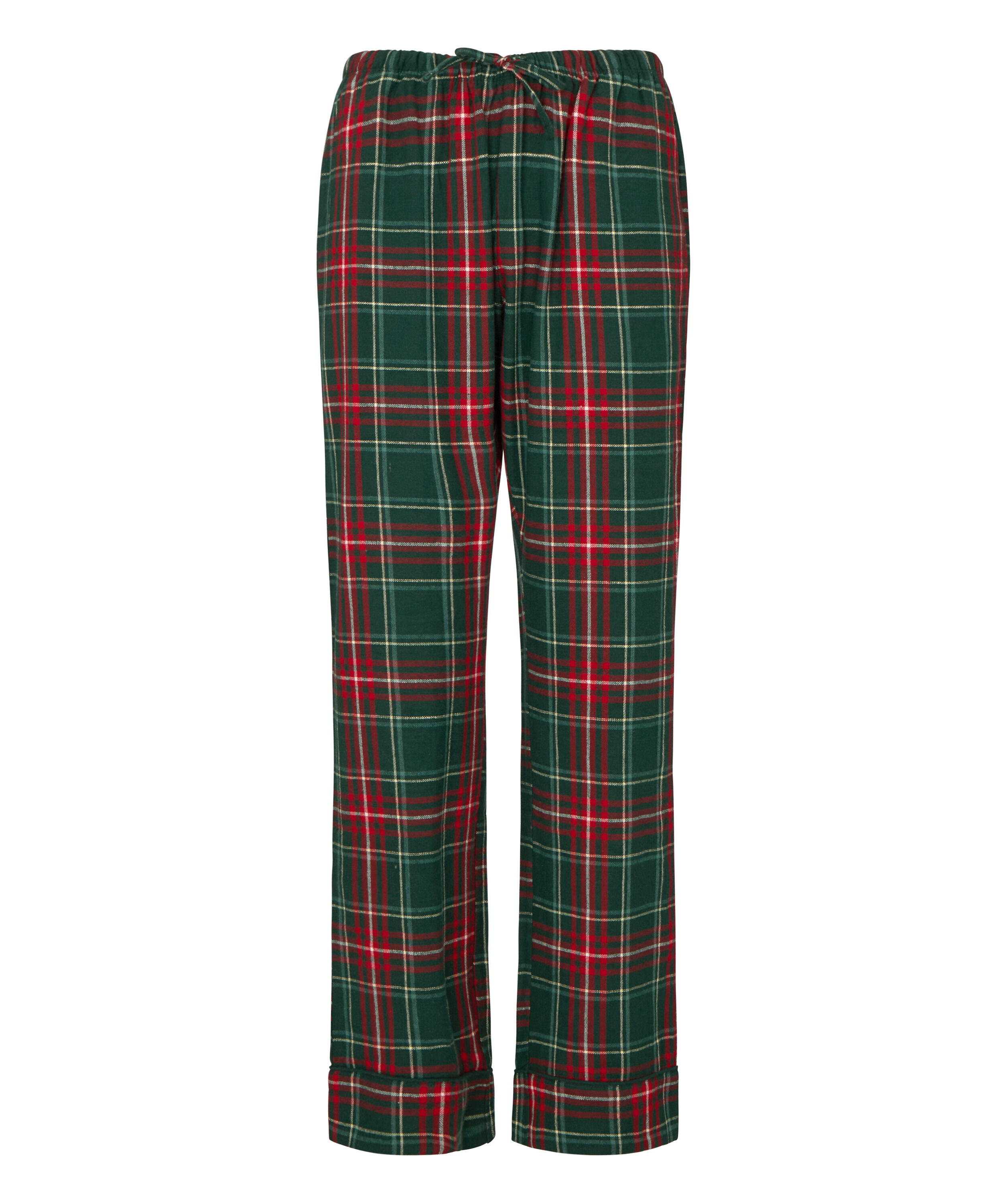 Petite Flannel Pyjama Pants, Green