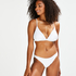 Pride triangle bikini top, White