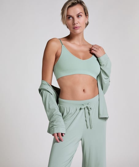 Essential Jersey Long-Sleeved Jacket, Green