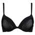 Pia Padded Underwired Push-Up Bra, Black