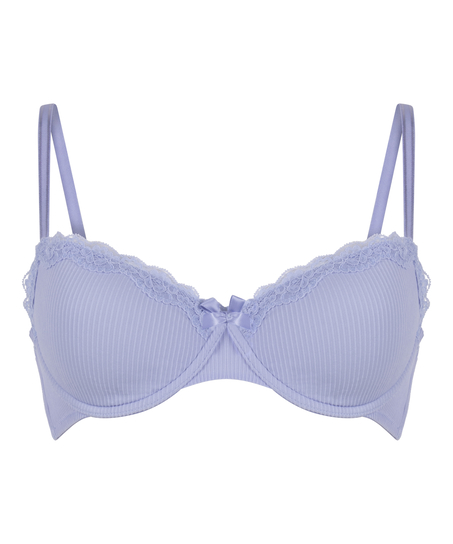 Lola Padded Underwired Bra, Purple