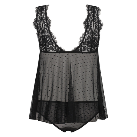 Tricia Cami Set, Black