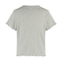 Loose-Fitting Short-Sleeved Pyjama Top, Beige
