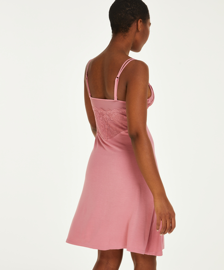 Coco jersey slip dress, Pink
