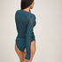super soft Boatneck Shirt with Cashmere, Blue