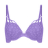 Daisy Padded Underwired Maximizer Bra, Purple