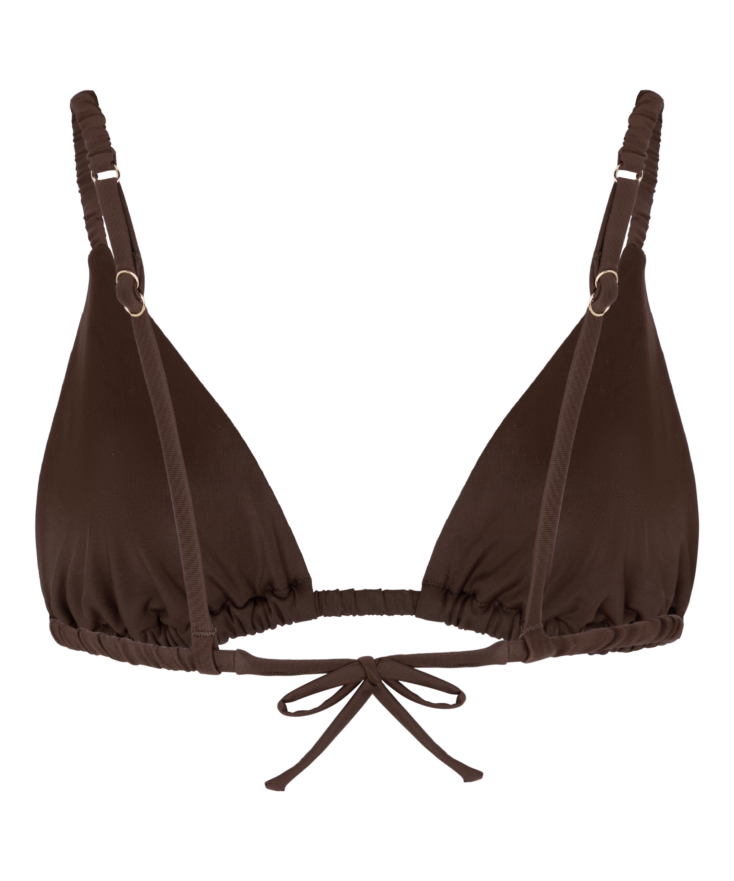 Triangle Bikini Top Riva, Brown, main