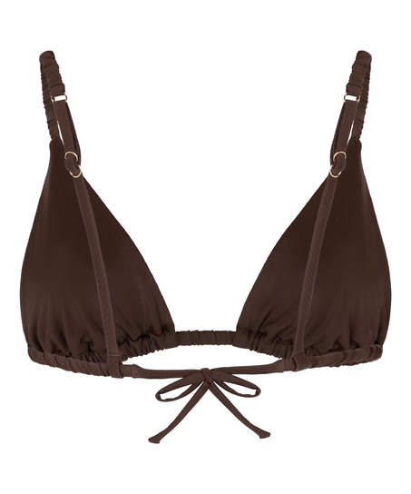 Triangle Bikini Top Riva, Brown