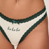 Multipack Cotton Thong, Green