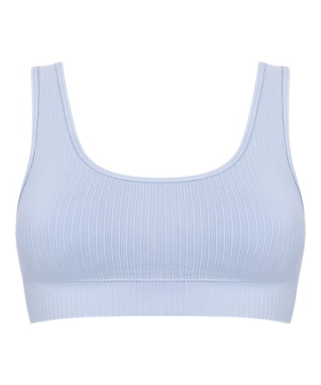 Dianne Scoop Bralette, Blue
