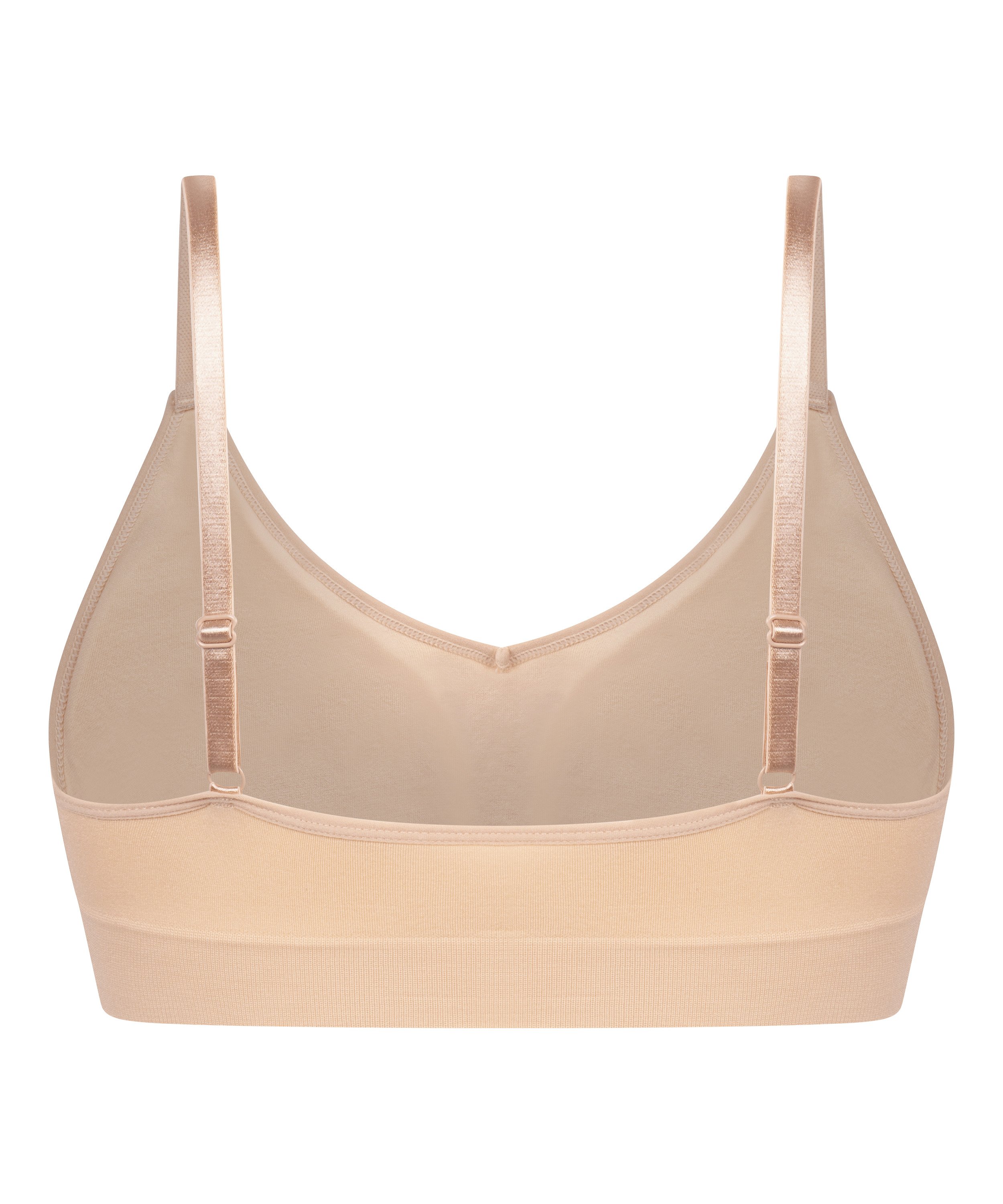Dide Triangle Bralette, Beige, main