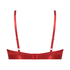 Violet Underwired Maximizer Bra, Red
