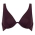 Neoprene Bikini Top, Purple
