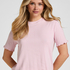 Pyjama Top Pointelle, Pink