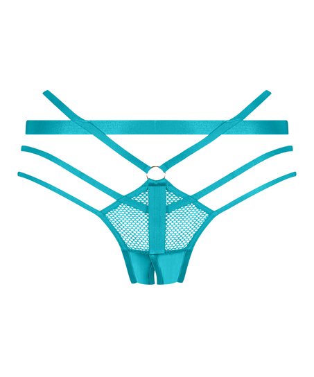 Sting Open Crotch Brazilian, Blue