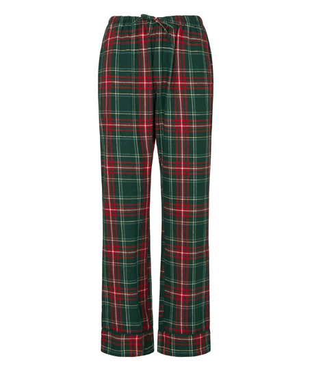 Tall Flannel Pyjama Pants, Green