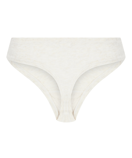 Thong Soft Cotton, Beige