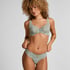 Daisy Non-Padded Underwired Bra, Green