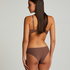 Invisible Brazilian Stripe mesh, Brown