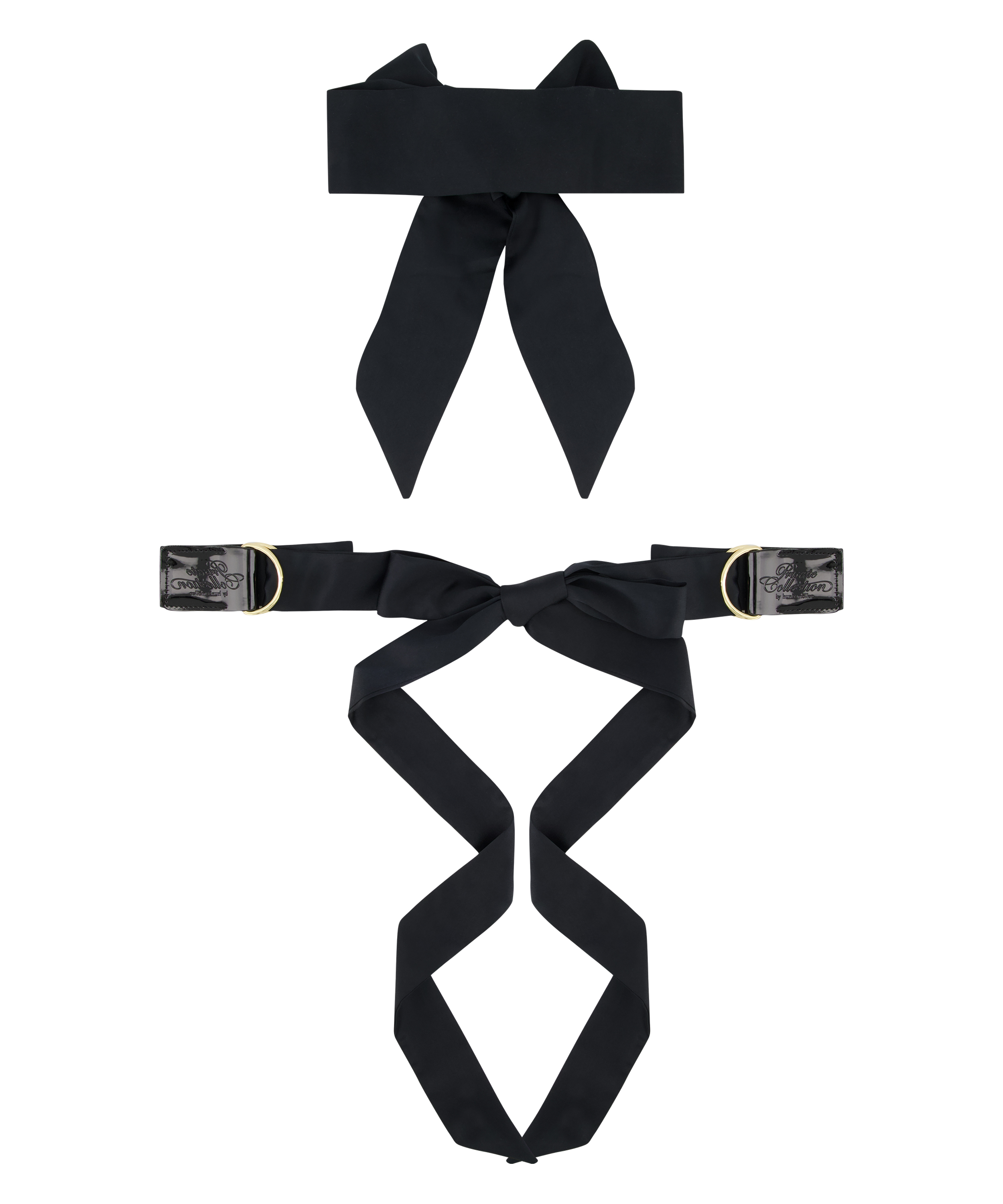 Soft Bondage Set, Black, main