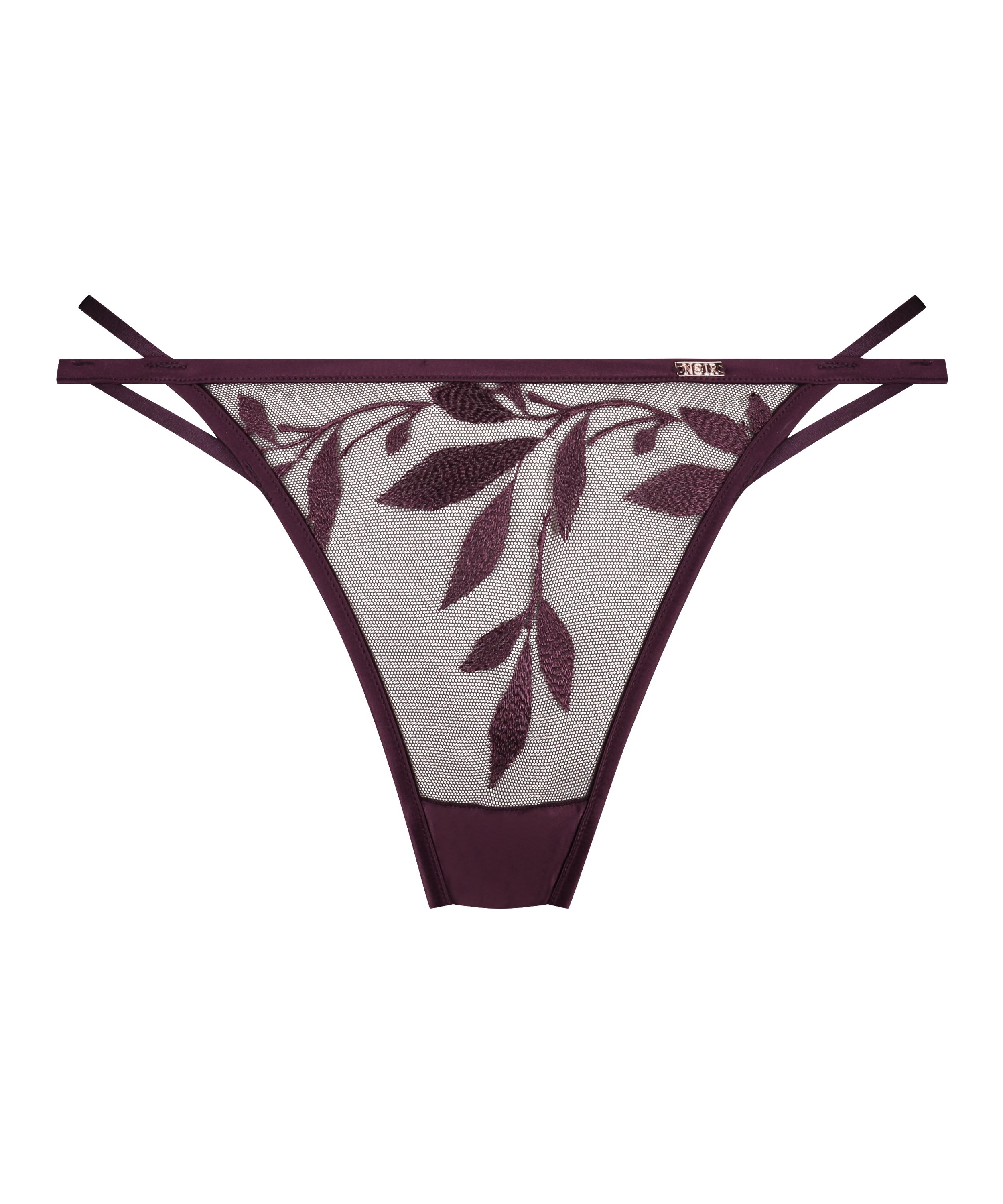 Domenica High Leg Thong, Purple, main