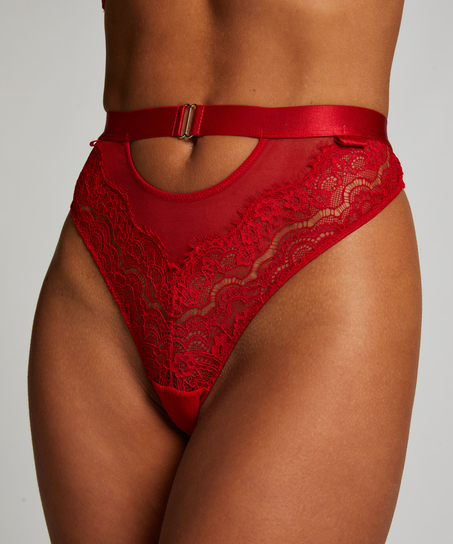 Aurelia High Thong, Red