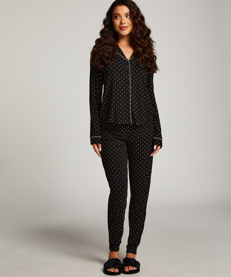 Pajama Set, Black