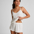 Pointelle Pyjama Shorts, Blue