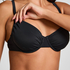 Padded Underwired Bikini Top Bardolino, Black