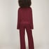 Pyjama Top Loose Pointelle, Purple