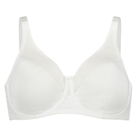 Nina Non-Padded Underwired Minimizer Bra, White