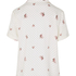Pyjama Jacket Satin, White