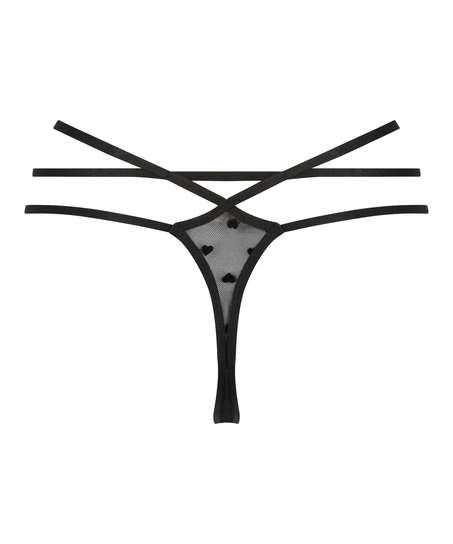 Melda thong, Black