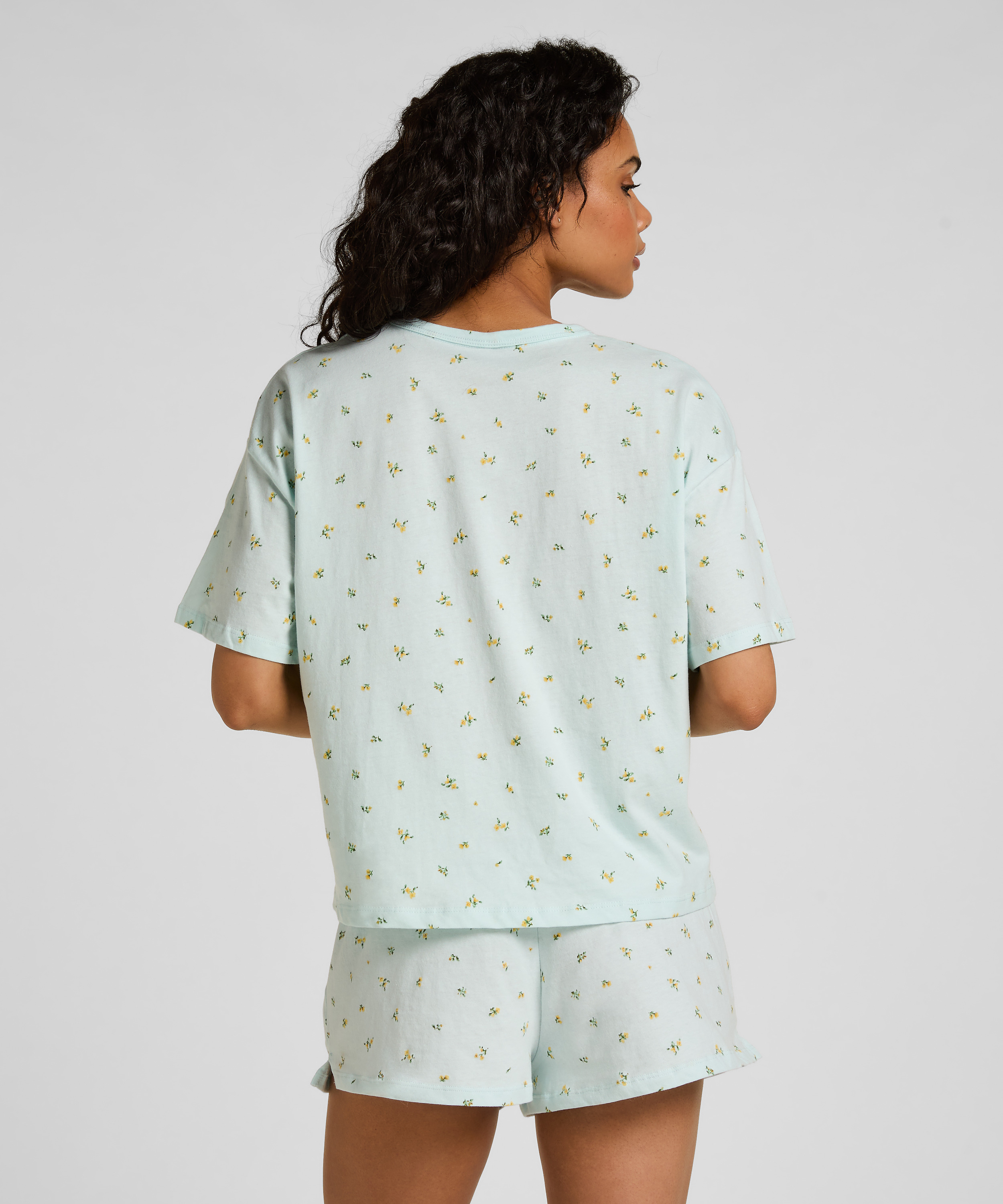 Pyjama Set Cotton, Green, main