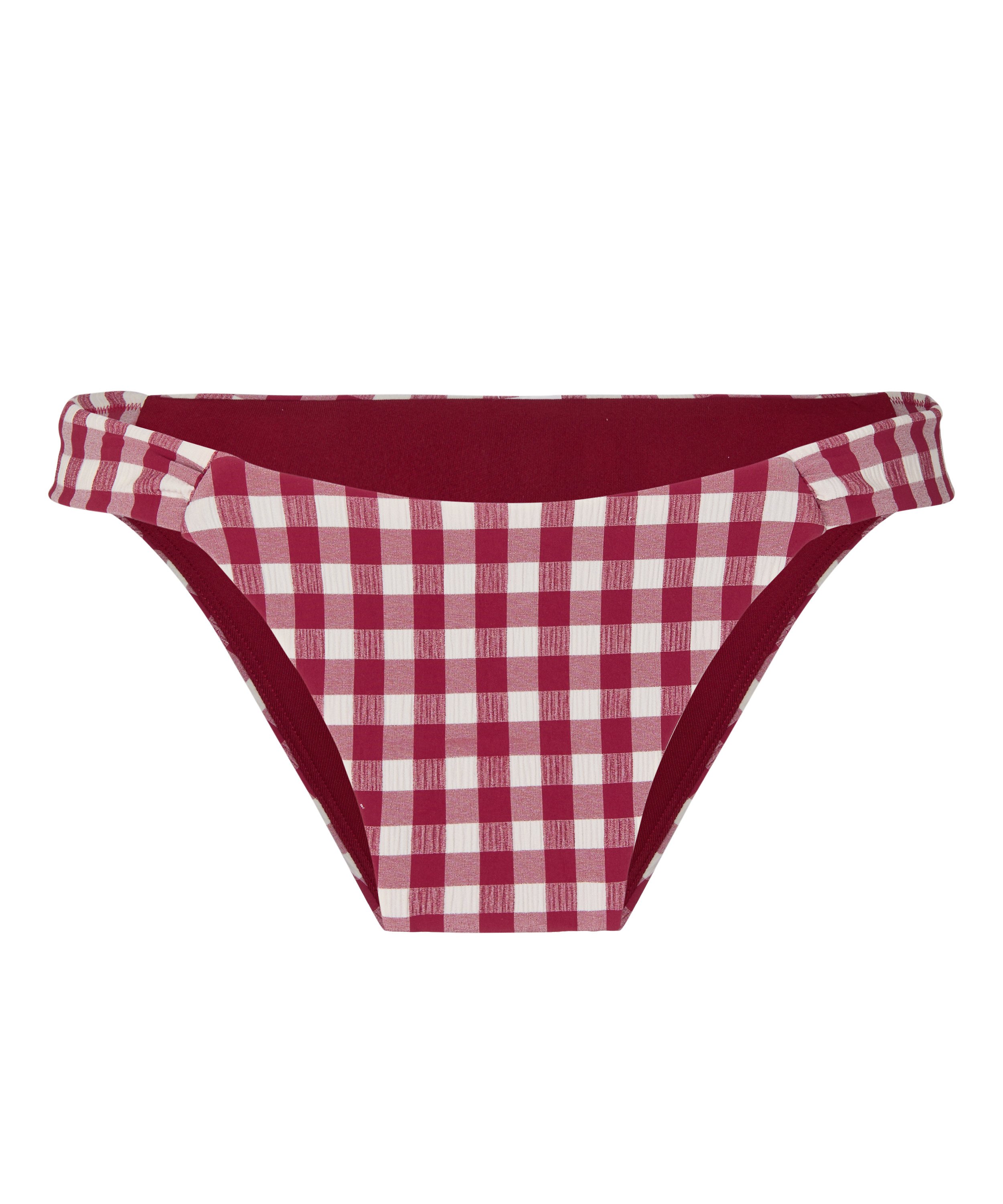 Highleg Bikini Bottom Amalfi, Red, main