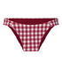 Highleg Bikini Bottom Amalfi, Red