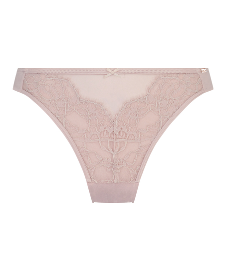 Leni High Leg Thong, Purple