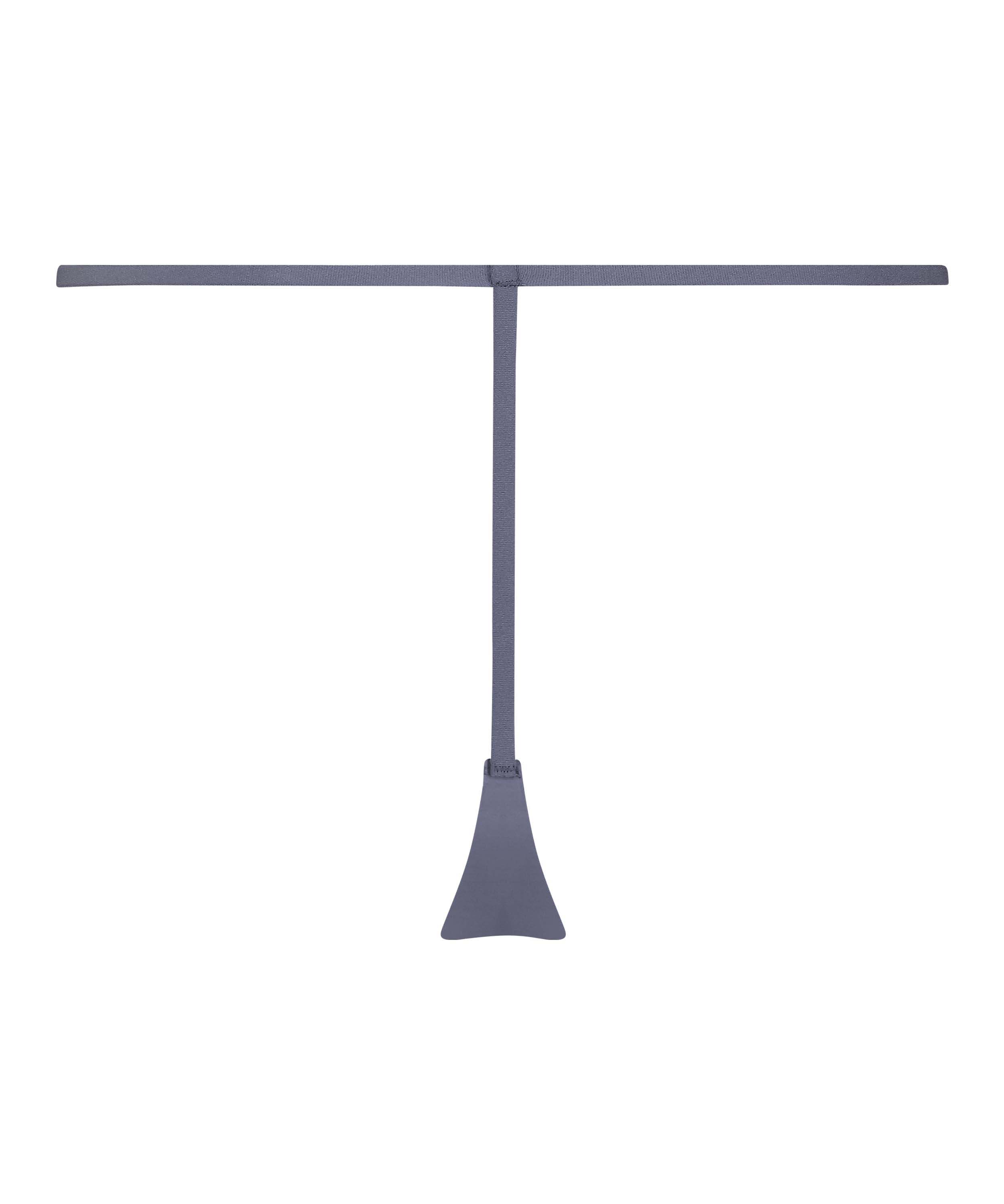 Seamless thong, Gray, main